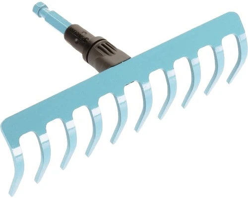 GARDENA Combisystem Hark Met 10 Tanden 25 Cm 1 GARDENA Combisystem Hark Met 10 Tanden 25 Cm